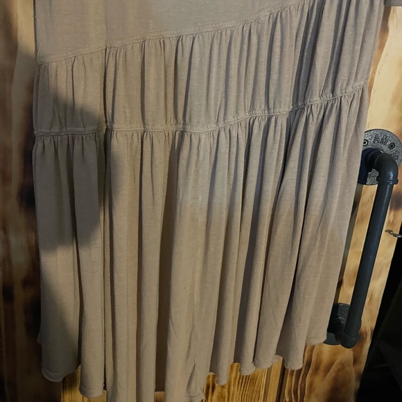 Free People Beach Jilly Midi dress size Small tan in color - Picture 7 of 10